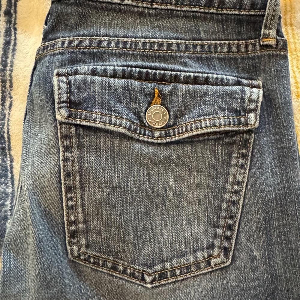 Banana Republic Dark Blue Bootcut Jeans
